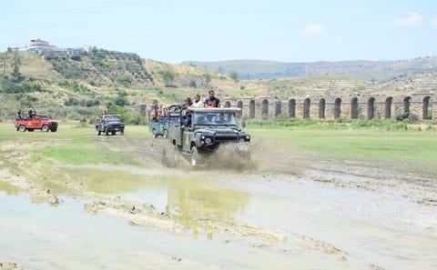 Jeep Safari and Green Lake Boat Trip from Side