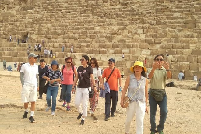 Exterior great Pyramids