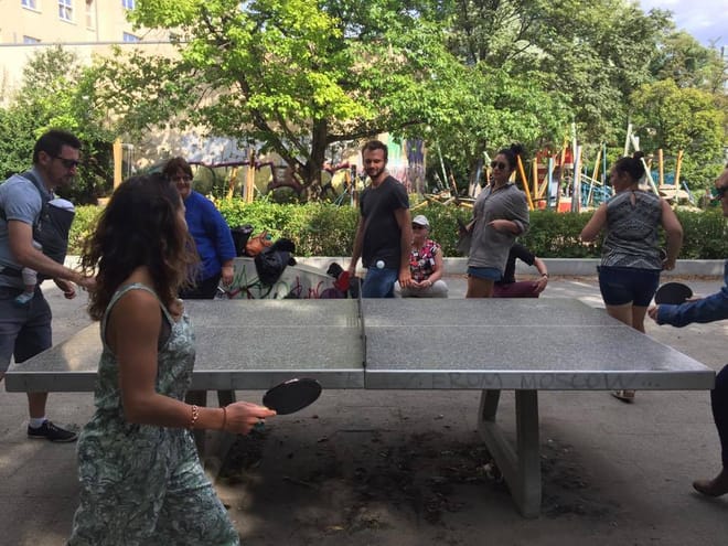 Typical outdoor Berlin activities and games