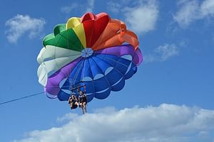 Key West Parasailing Shared Experience with Conch Train from Miami