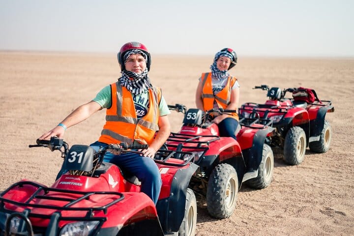 Quad with Camel Ride & Bedouin village, Dinner From Marsa Alam
