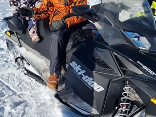 Snowmobile and slide Family tour, photo 7
