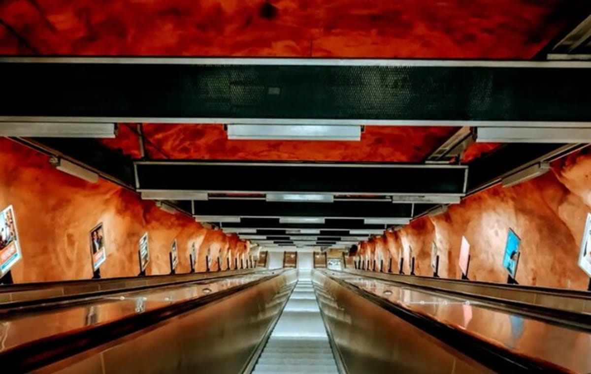 Stockholm Subway Art and Photo Tour World’s longest gallery