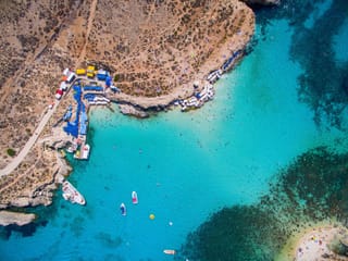 Coastal Ferry Cruise With Stops in Gozo, Comino & The Bue Lagoon (Two Islands)