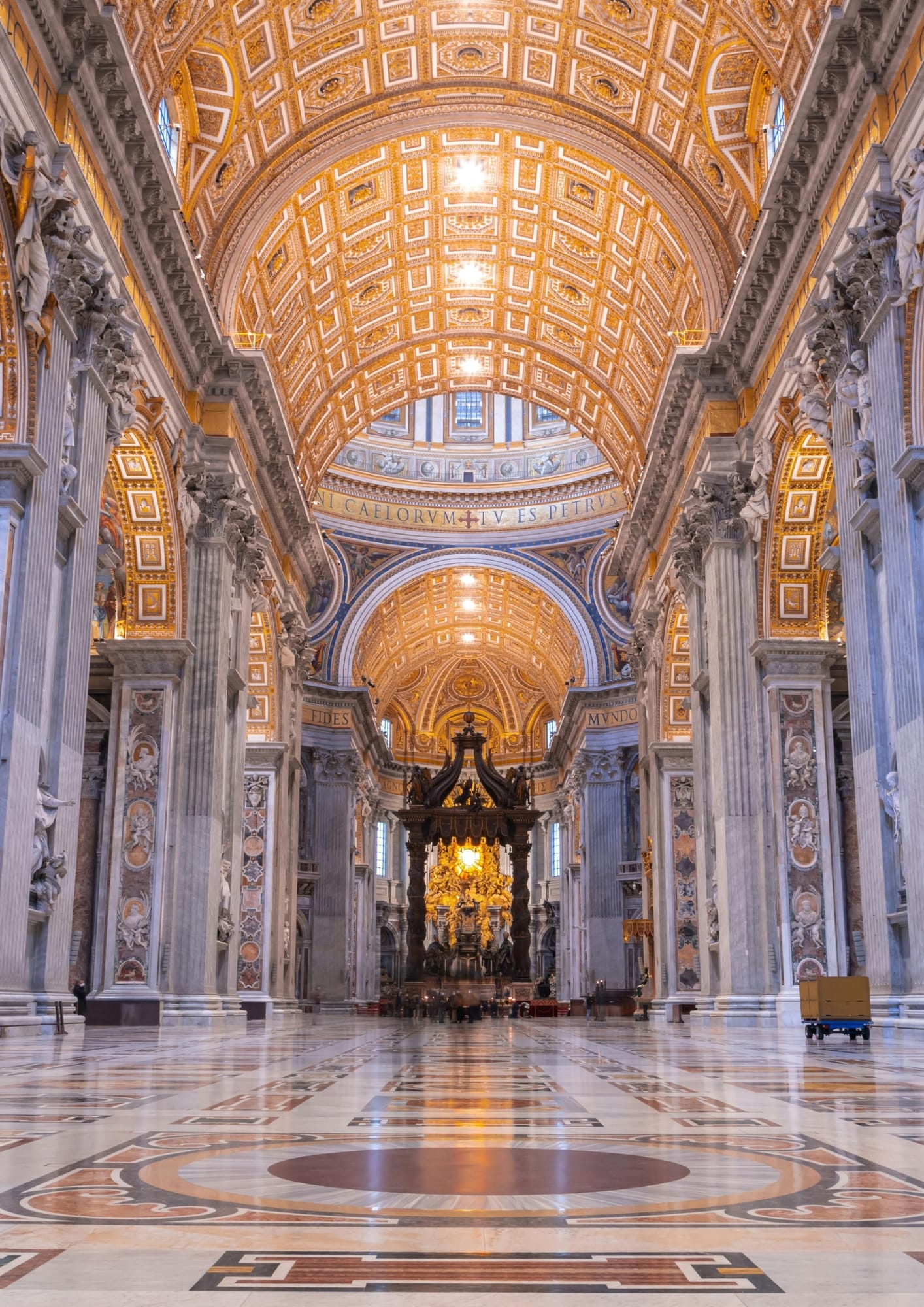 Admire Michelangelo’s Pietà, Bernini’s Baldachin and dazzling mosaics as your guide reveals their stories.