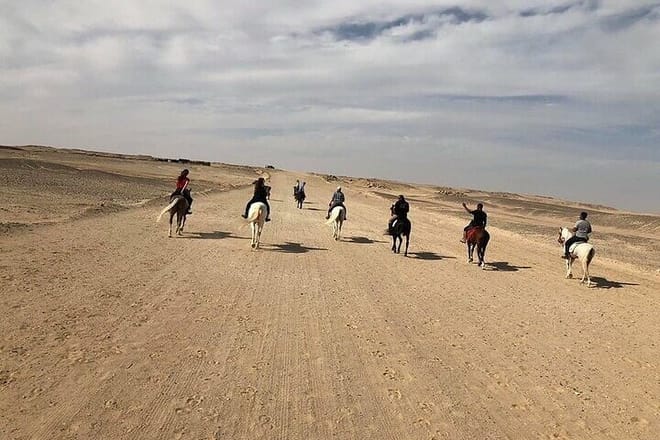 Horse Riding Tour Two Hours Sun &amp; Sea With Transfer - Hurghada