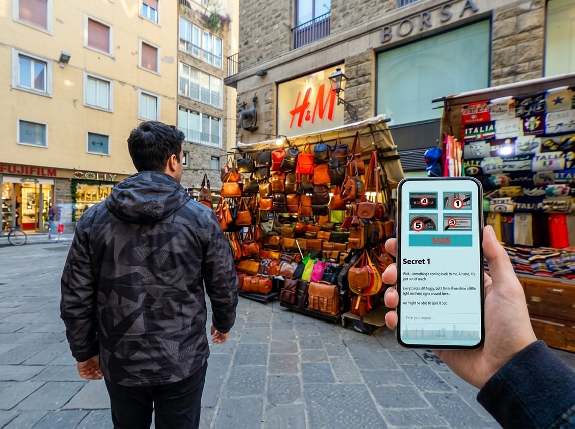 Secrets of Florence Self-Guided Exploration Game Tour 4