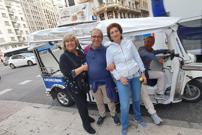 Private Tour of Madrid in Tuk-Tuk with Driver Guide 8