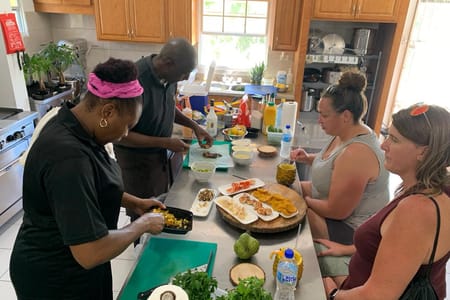 Modern Cooking & Cocktail workshop with French Marigot Exploration