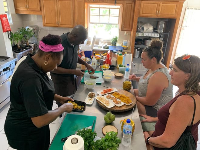 Modern Cooking & Cocktail workshop with French Marigot Exploration