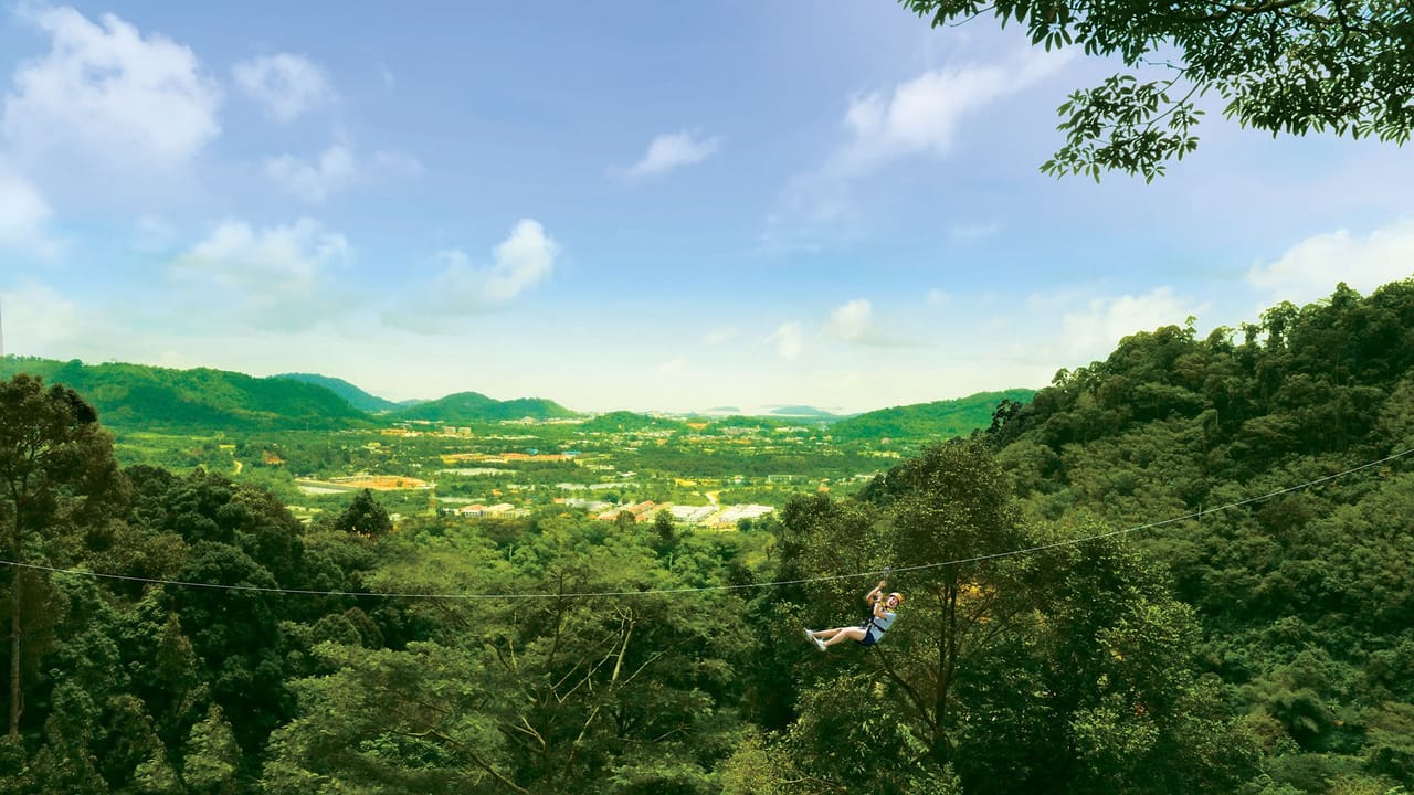 Flying Hanuman Ziplining Experience 7