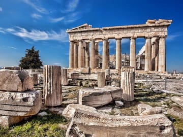 Echoes of the Cyclades: From the Acropolis to the Islands, French-speaking guide