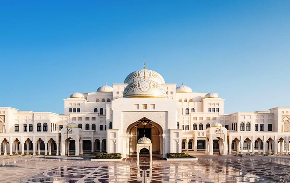 Private Abu Dhabi full day tour : Grand Mosque, Qasr al Watan with Lunch