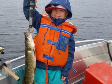 Summer Fishing Tour on Lake Kemijärvi in Finland