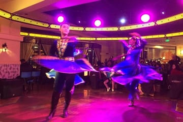 Shanghai Night River Cruise with Xinjiang Dining Experience