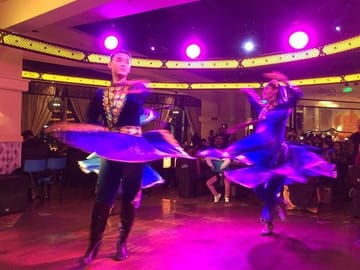 Shanghai Night River Cruise Tour with Xinjiang Style Dining Experience