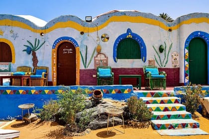 Explore Nubian Village by Motorboat In Aswan