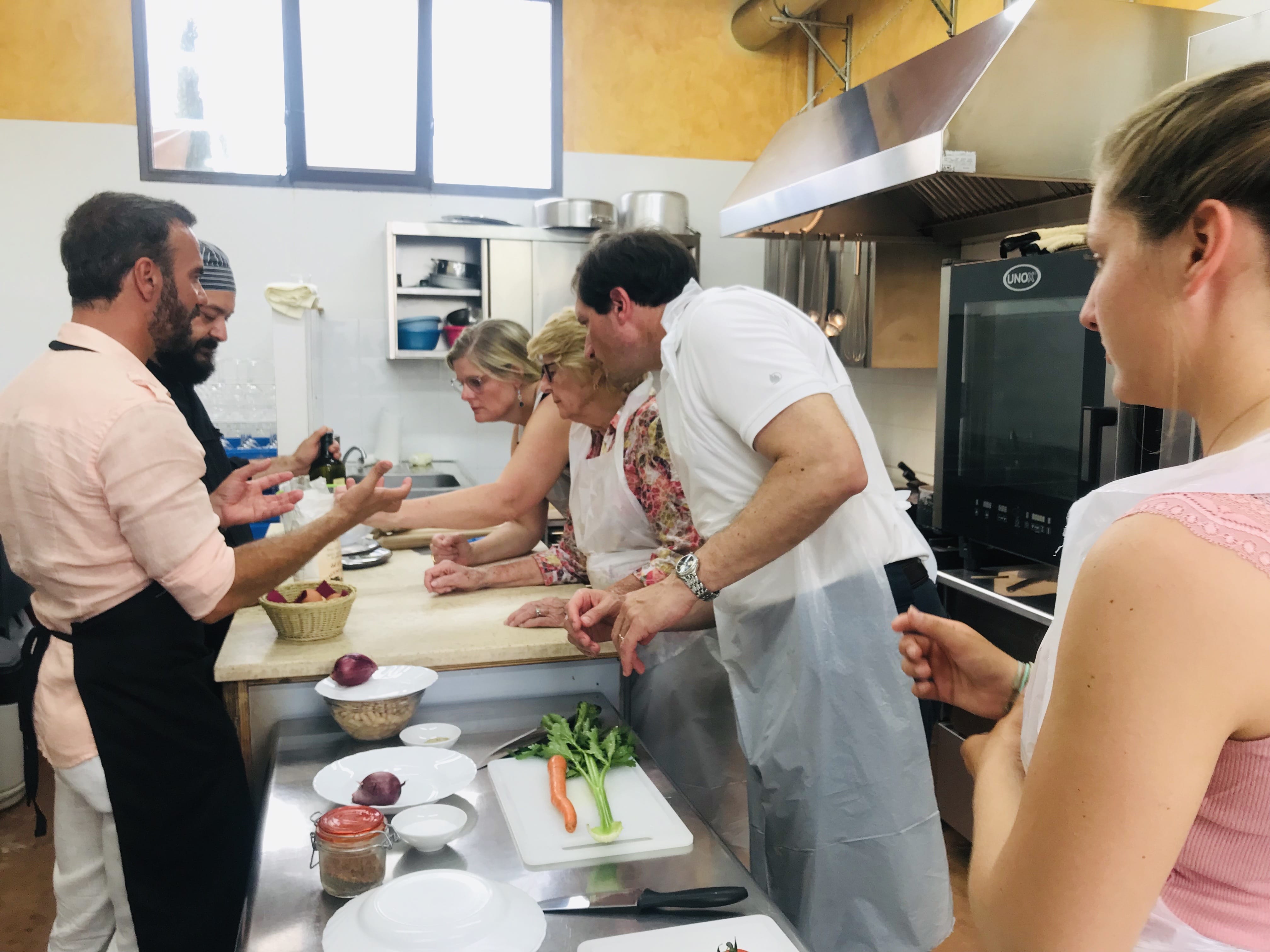 OT Hands-On Roman Cooking Class With Market Tour And Gourmet Feast
