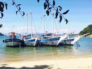 Ilha Grande  traditional boat tour experience - Lagoa Azul