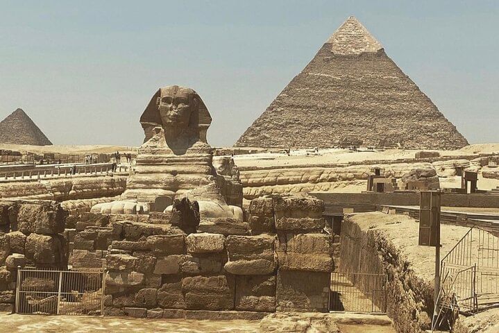 Full Day Private Giza Pyramids City Tour and Dinner Nile Cruise