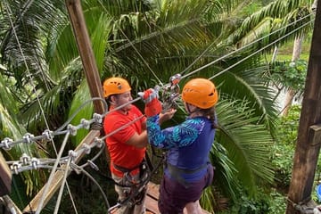 Ziplining Adventure Above the Rainforest in Belize