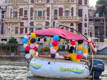 Private Short Felucca Donut Boat Trip on The Nile in Cairo