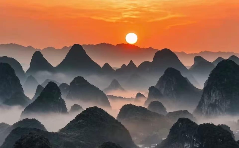 Yangshuo Scenic Afternoon Tour with Sunset Views and Pickup