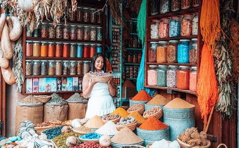 Souk Semmarine Private Half-Day Shopping Tour in Marrakech
