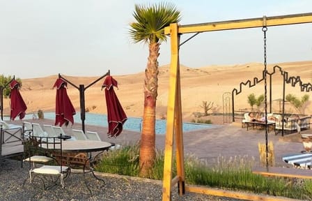 Lunch and Pool Relaxation in Agafay Desert from Marrakech