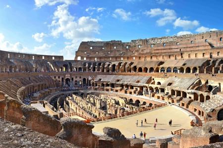 Visita Coliseo con Arena de Gladiadores, Foro y Palatino