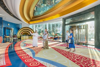 Inside Burj Al Arab Dubai Guided Tour with Experience Package