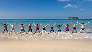 Beach Yoga Class