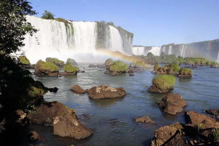The Brazilian side of Iguazu's Falls