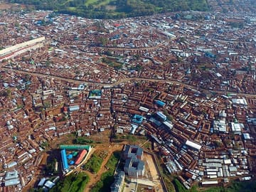 Over view of the slum