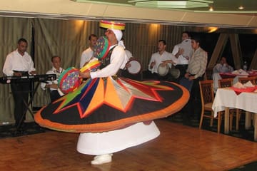 Nile River Dinner Cruise with Buffet and Cultural Show in Cairo