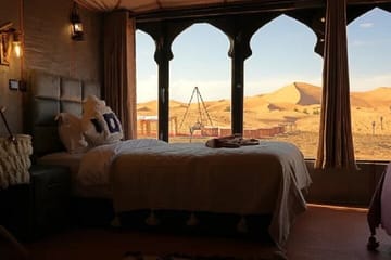 Luxury Camping Adventure with Camel and Jeep in Merzouga
