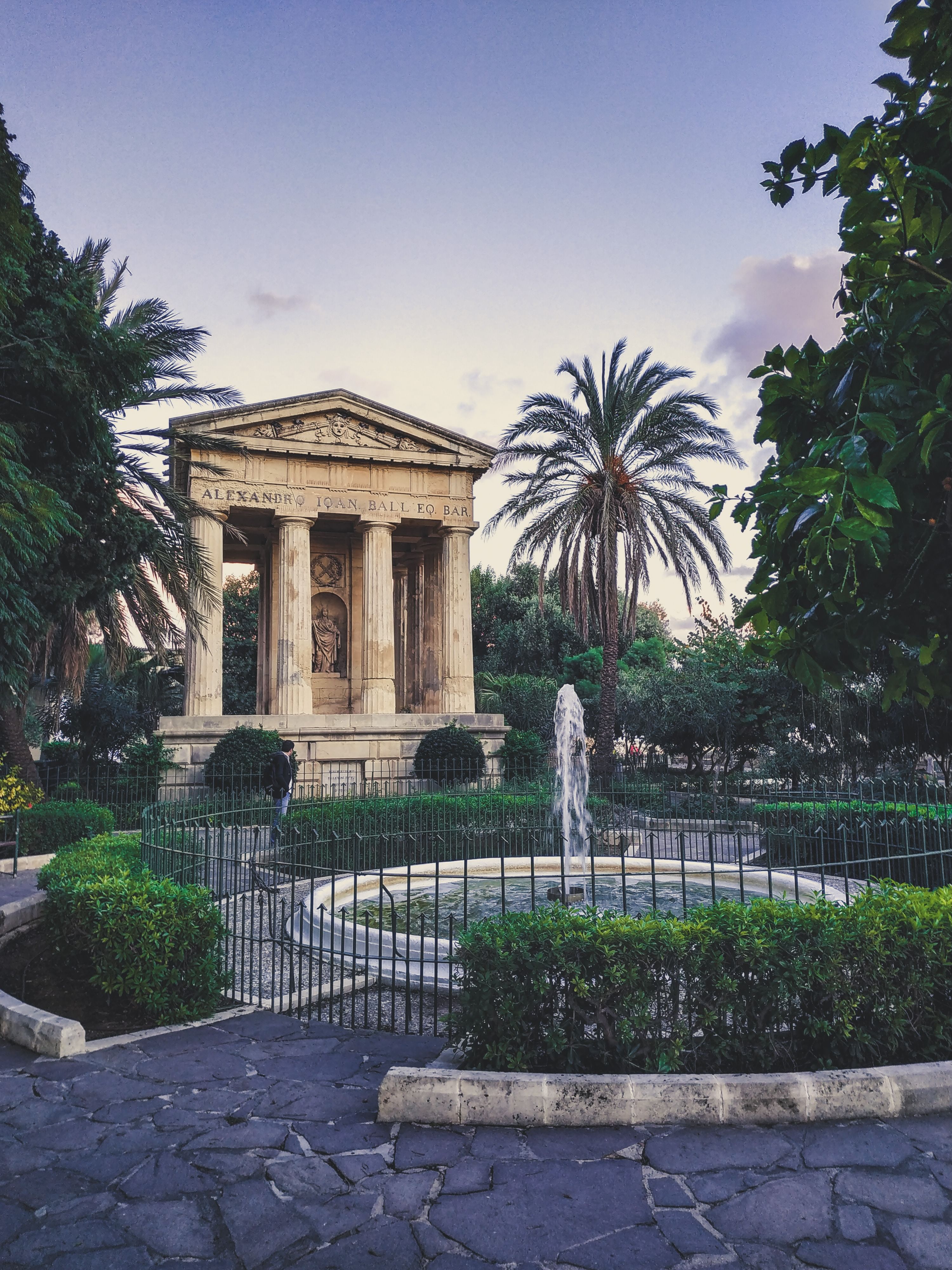 Barrakka gardens, Valletta