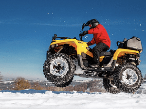 ATV and Ice Fishing Experience