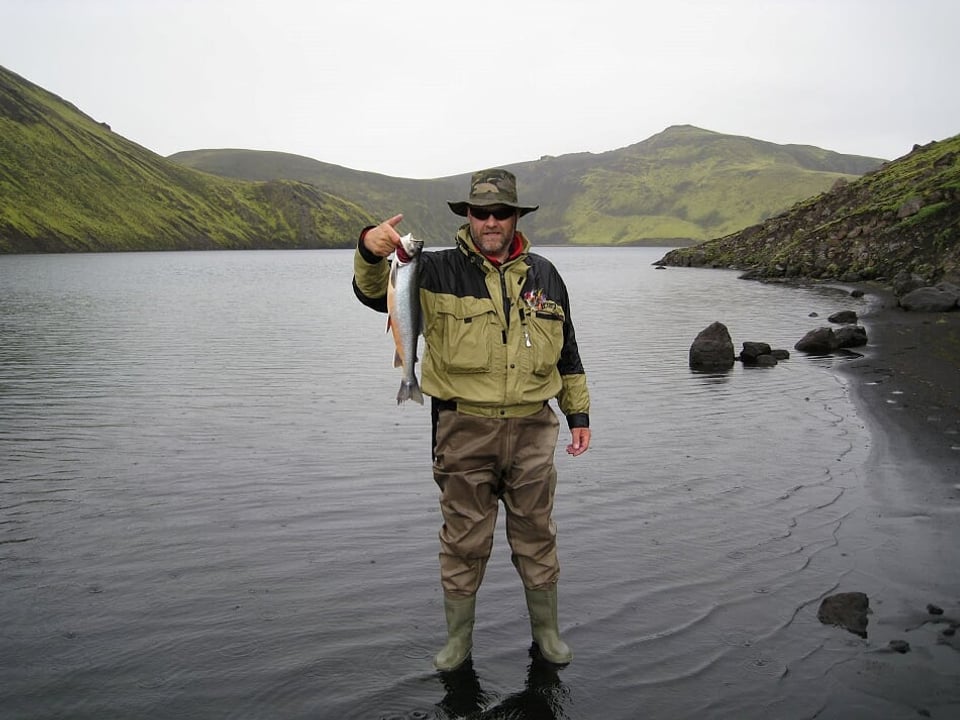 Angling in the Lake Langisjór — IceTrek ehf
