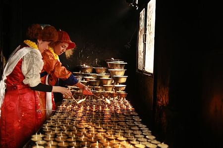 Sacred Buddhist Wedding Ceremony Experience at Kopan Monastery, Nepal