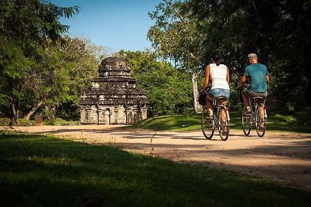 Cycling Adventure in Polonnaruwa Ancient City, Sri Lanka