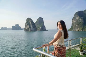 Alova Premium Cruise Visit Halong Bay from Hanoi By Expressway