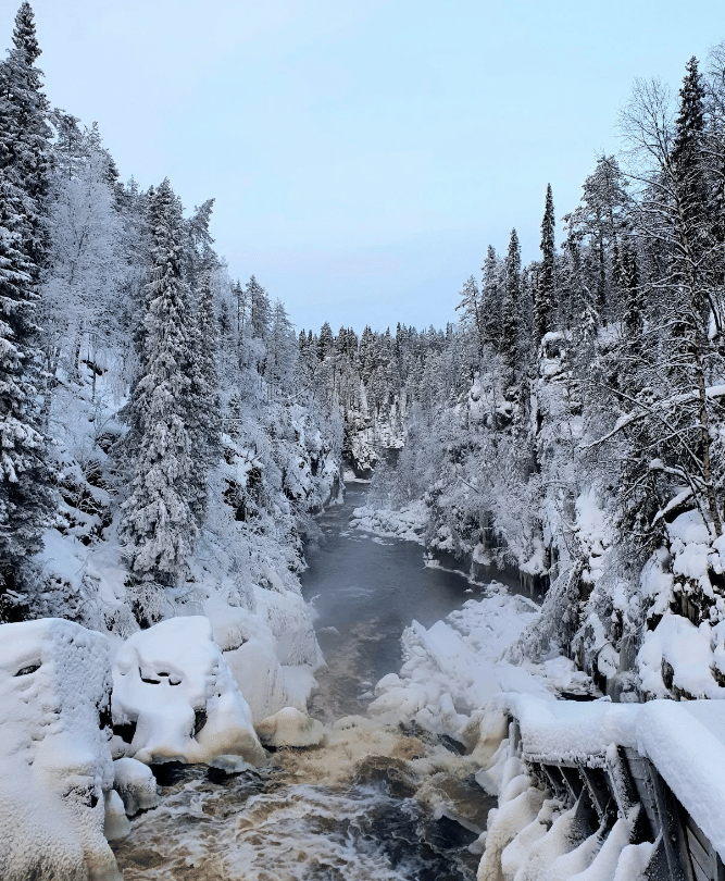 Family-Friendly: Frozen Waterfalls Tour from Rovaniemi