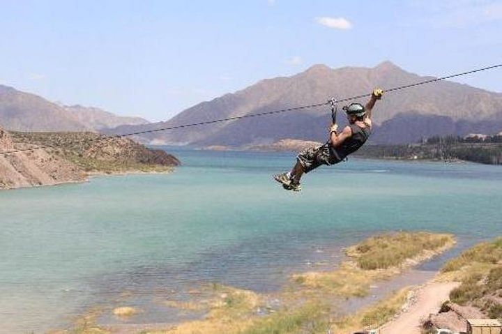 Zipline Adventure Over Potrerillos Valley and Mendoza River