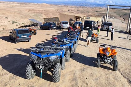 Agafay Desert Package : Quad Bike, Camel Ride and Dinner Show