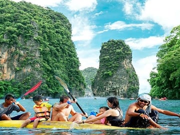 Kayak Adventure in Ao Phang Nga National Park, Phuket