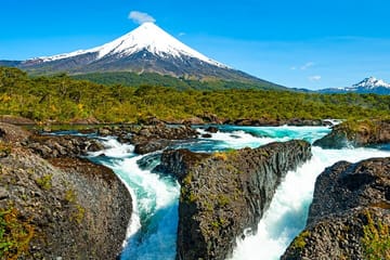 Shore Excursion: Petrohue Waterfalls, Frutillar & Puerto Varas