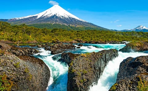 Shore Excursion: Petrohue Waterfalls, Frutillar & Puerto Varas