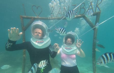 Underwater Sea Walk Adventure in Nungwi, Zanzibar
