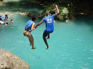 Cool Blue Hole & Secret Falls